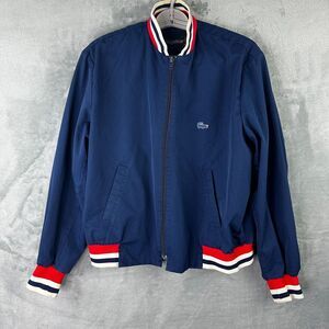 vintage alligator‎ tailored jacket mens blue japan*